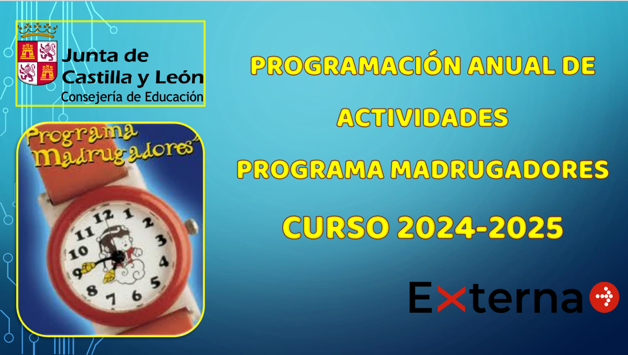 PROGRAMACION MADRUGADORES