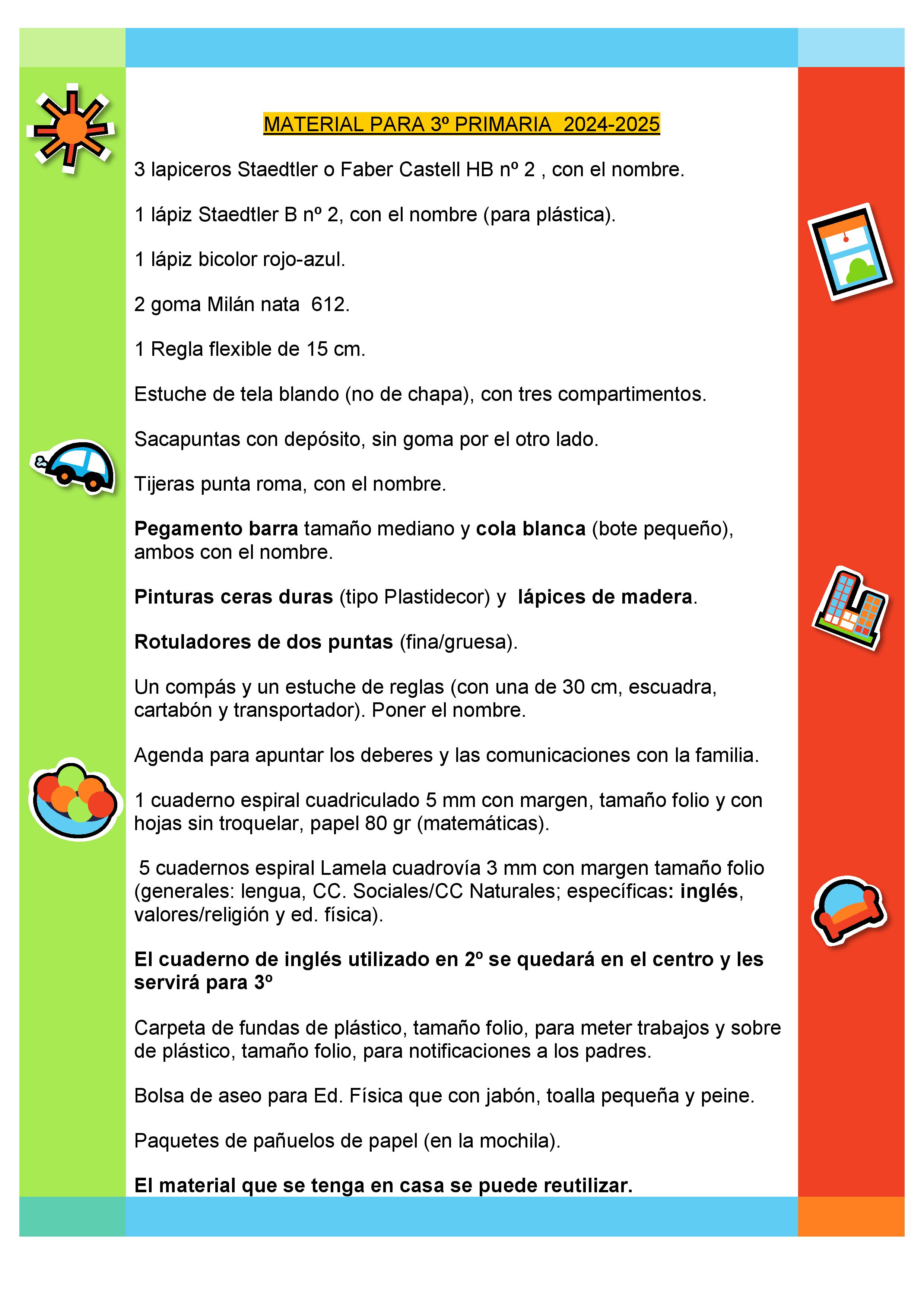 material 3º 24-25